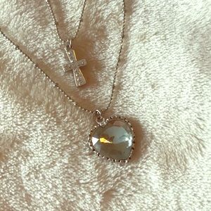 Betsey Johnson layered necklace